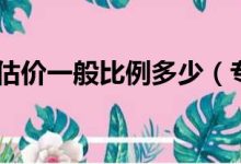 专业估价与合理交易指南 (专业估价与非专业估价的区别)-虎跃云资讯网