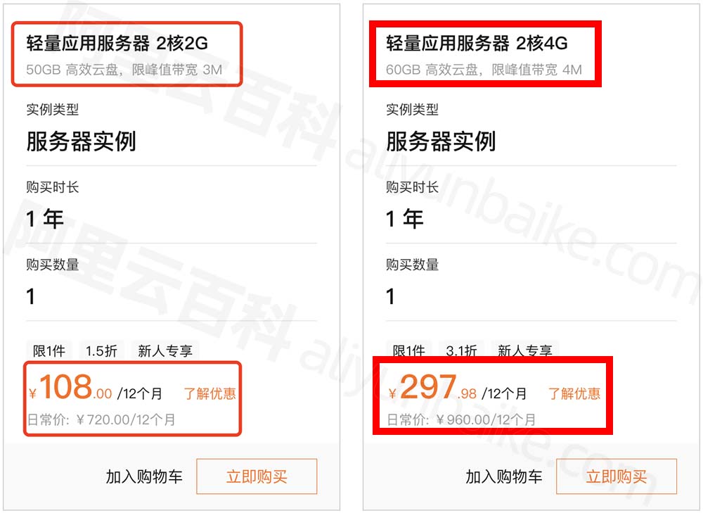 服务器每月要多少钱