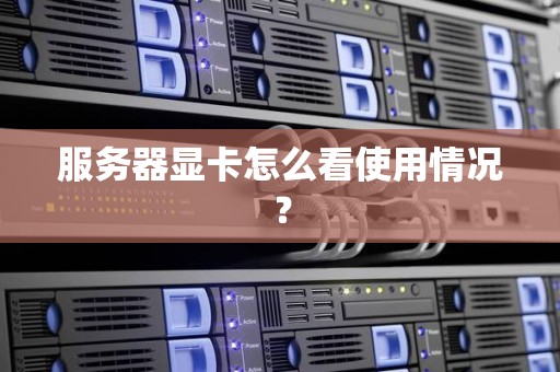 服务器显示