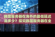 探究韩国服务器ip设置：详解各种细节及策略 (探究韩国服务理论)-虎跃云资讯网